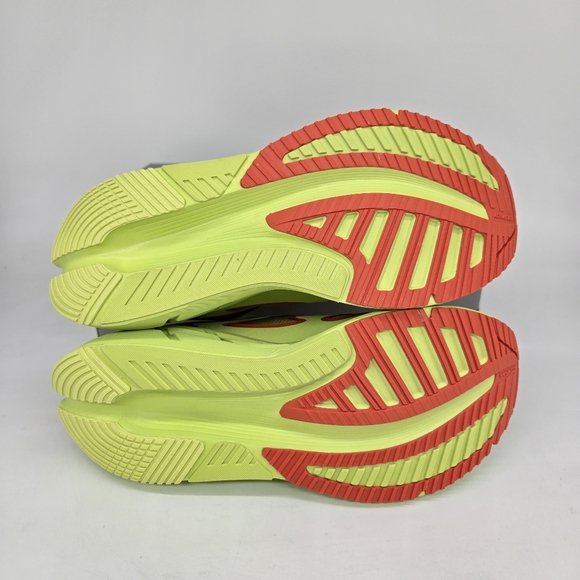 New adidas Adistar by Stella McCartney Orange Preloved Lime Women's Shoes Size 8 - Picture 7 of 8